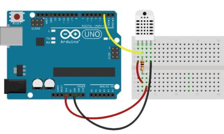 DHT szenzorok illesztése Arduino Uno mikrokontrollerhez