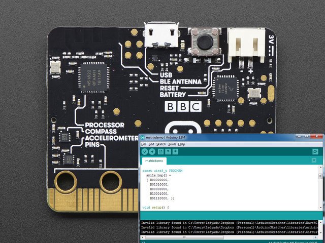Micro:bit és az Arduino IDE